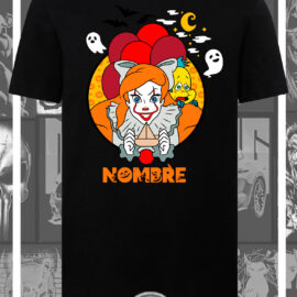 T-shirt. Antal, halloween