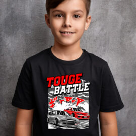 T-shirt, toug batttle, fast cars