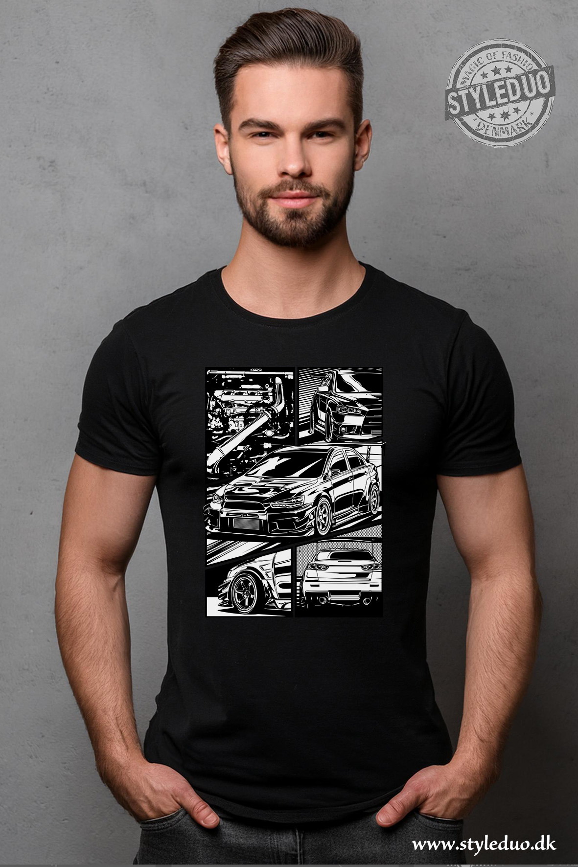 T-shirt, fast cars