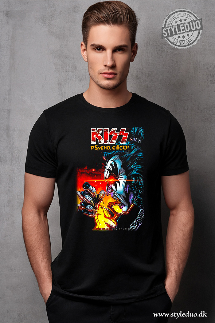 Kiss, psych circus, tshirt