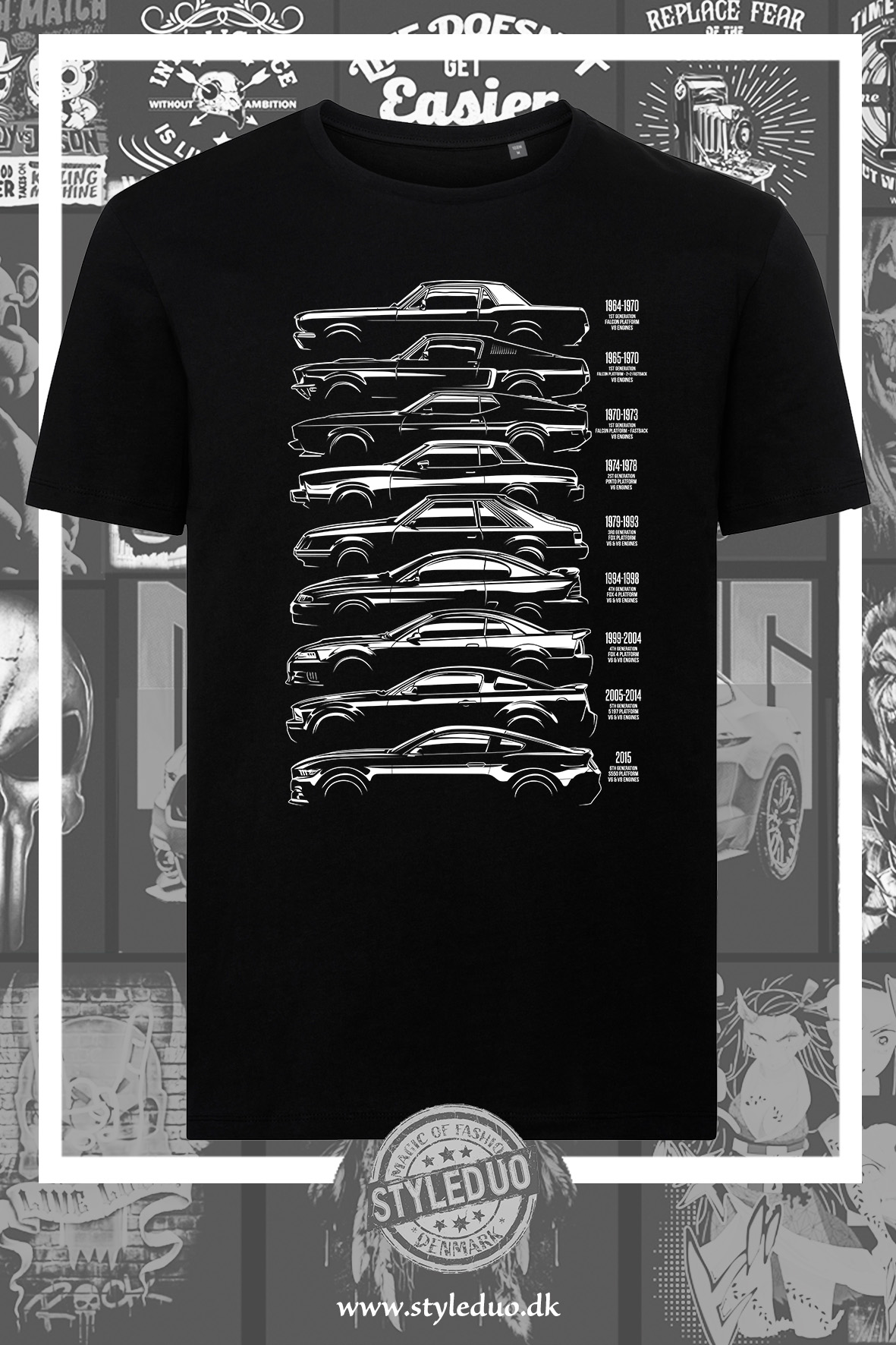 T-shirt, a car story